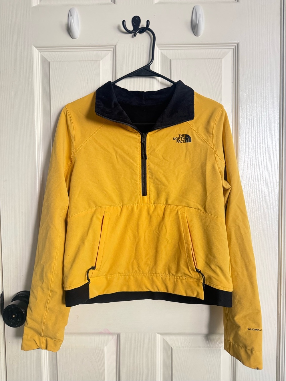 The North Face Yellow Kids' Half-Zip Pullover Jacket